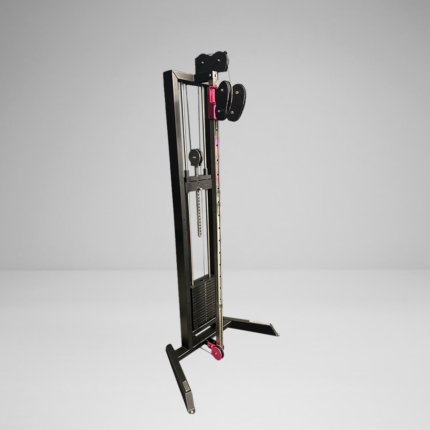 Dual Cable Adjustable Pulley Single Stack