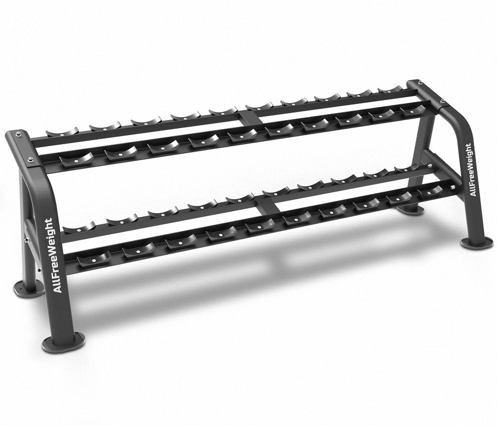 942111 - AFW Rack Mancuernas 2 baldas 10 pares-full